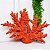 Escultura coral em resina vermelho - Imagem 3