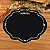 Americano food churrasco bordado dourado - Imagem 1