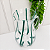 Jarra Vidro Transparente Listra Verde 1970ML - Imagem 2