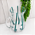 Jarra Vidro Transparente Listra Verde 1970ML - Imagem 3
