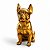 Escultura decorativa polirresina cachorro - Imagem 2