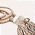 Colar corda nude com pedra - Imagem 3
