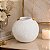 Vaso decorativo cerâmica (Branco) 30 cm - Imagem 1