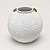 Vaso decorativo cerâmica (Branco) 30 cm - Imagem 2