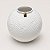 Vaso decorativo cerâmica (Branco) 30 cm - Imagem 3