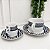 Aparelho jantar 42 peças Grecco Porcelana azul - Imagem 7