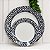 Aparelho jantar 42 peças Grecco Porcelana azul - Imagem 2