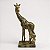 Escultura decorativa polirresina girafa - Imagem 3