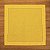 Guardanapo linho ponto Ajour amarelo ouro 44x44 cm - Imagem 3
