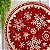 PETISQUEIRA BASE FLOCO DE NEVE VERMELHO - Imagem 3