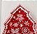 BOWL BASE GINGERBREAD VERMELHO - Imagem 3