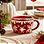 VASO FLOCO DE NEVE VERMELHO - Imagem 1