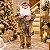 PAPAI NOEL EM PÉ DOURADO - Imagem 1