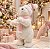 ENFEITE URSO POLAR ROSE - Imagem 1