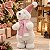 ENFEITE URSO POLAR ROSE - Imagem 1