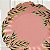 PORTA TORTA PLAYFUL MONKEYS ROSA - Imagem 2