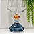TAÇA DIAMOND 3 DIAMANTES CRISTAL AZUL/AMBAR - Imagem 2