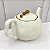 Bule porcelana esferas douradas - 900ml - Imagem 3