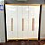 ROUPEIRO HAWAII 6 PORTAS C/ PES - NATUR/OFF WHITE/NATUR - Imagem 1