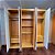 ROUPEIRO DENVER 6 PORTAS C/ PES - NATUR/OFF WHITE/NATUR - Imagem 2