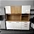 COZINHA GOLD RIPADA 7 PORTAS FREIJO/OFF WHITE - Imagem 1