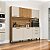 COZINHA GOLD RIPADA 7 PORTAS FREIJO/OFF WHITE - Imagem 5