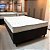 CAMA DE CASAL MELINDA WHITE 138X188X52 UNIBOX - Imagem 1
