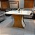 MESA LUIZA 1200 VIDRO + CADEIRA MILLA PLUS COM 04 UN - Imagem 3