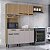 COZINHA MODULADA PREMIUM DORA - RIPADA / OFF WHITE - Imagem 6