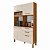 ARMARIO VIENA 5 PORTAS 100% MDF - CINAMOMO COM OFF WHITE - Imagem 12