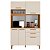 ARMARIO VIENA 5 PORTAS 100% MDF - CINAMOMO COM OFF WHITE - Imagem 13