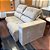 SOFA DELTA 2M VELUDO DELUXE BEGE - Imagem 1
