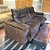 SOFA ORION VELUDO DELUXE MARROM - Imagem 1