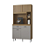KIT COZINHA DUDA - CINAMOMO / OFF WHITE - Imagem 4