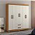 ROUPEIRO LIGHT PLUS 6 PTS COM PE - CINAMO/OFF - Imagem 1