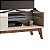 RACK CLASSIC 1G 1.4 OFF WHITE/FREIJO - IMCAL - Imagem 2