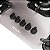 COOKTOP GAS MCG5BB 5B VIDRO GRA ACO - Imagem 4