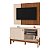 RACK PAINEL 1.2 WOOD CANELA/OFF WHITE - Imagem 2
