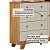 COMODA PINGO 1 PT LISA - AMENDOA/OFF WHITE - Imagem 5