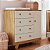 COMODA PINGO 1 PT LISA - AMENDOA/OFF WHITE - Imagem 1