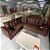 SOFA DE CANTO IDEALE - LINHO CHOCOLATE L13 - Imagem 2