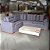 SOFA DE CANTO IDEALE - LINHO GELO L06 - Imagem 1