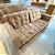 SOFA NILO VELUDO DELUXE BEGE - Imagem 4