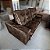 SOFA VITTO 2,6M VELUDO DELUXE MARROM - Imagem 3