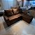 SOFA MILANO VELUDO MARROM - Imagem 1