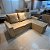 SOFA MILANO VELUDO BEGE - Imagem 1