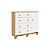 COMODA GUTI RETRO 1 PT LISA 4223 - OFF WHITE/AMENDOA - Imagem 5