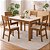 SALA JANTAR BELLAGIO 4L CAD MILANO - FREIJO / OFF WHITE - Imagem 1