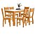 SALA JANTAR BELLAGIO 6L CAD MILANO - FREIJO / OFF WHITE - Imagem 2
