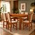 SALA JANTAR BELLAGIO 6L CAD MILANO - FREIJO / OFF WHITE - Imagem 1